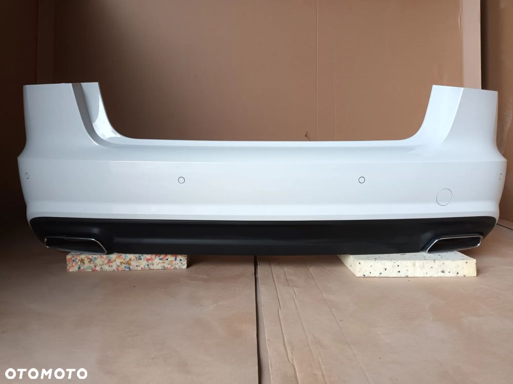 AUDI A6 C7 4G SEDAN LIFT Zderzak tył kompletny czujnik dyfuzor LS9R 30km - 20