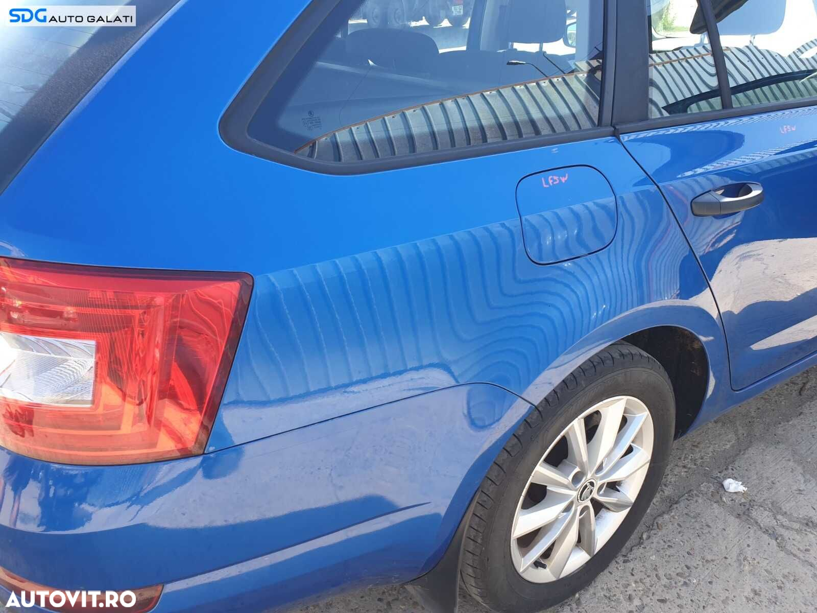 Aripa Caroserie Dreapta Spate Skoda Octavia 3 Break Combi 2013 - 2017 Culoare LF5W 8X8X [C7969] - 2