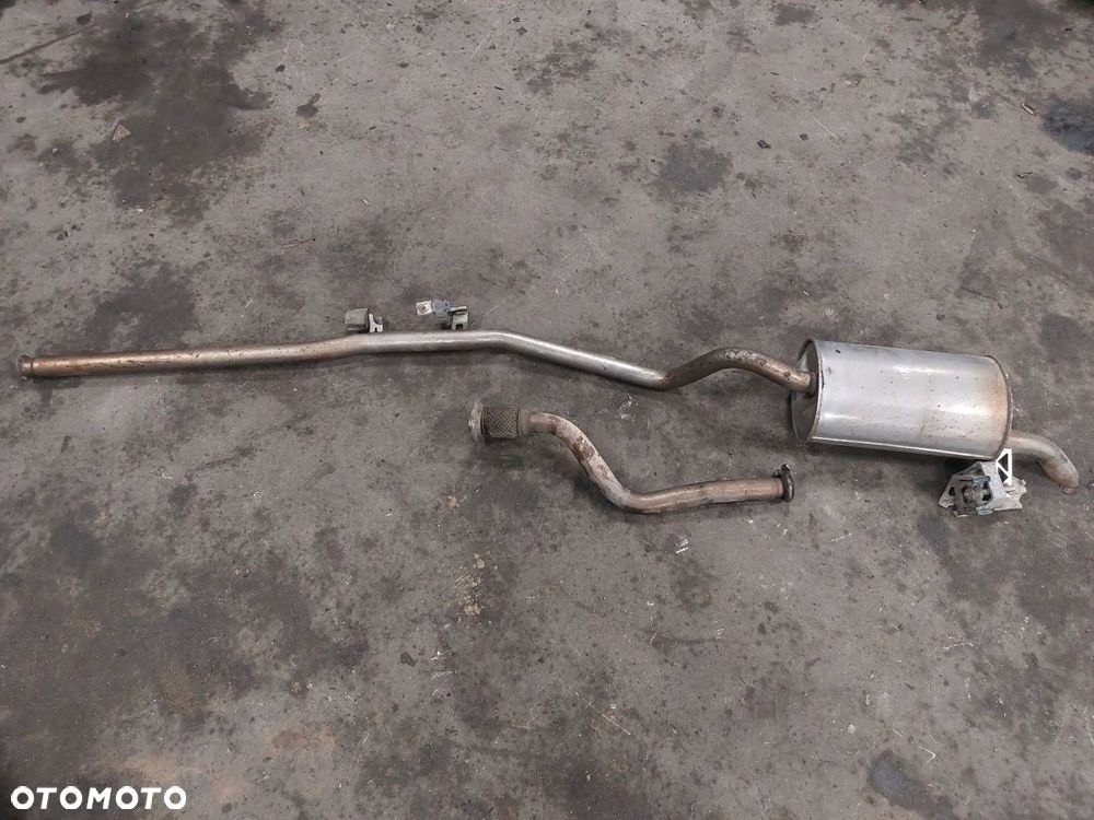 TŁUMIK WYDECH KOŃCOWY POCZĄTKOWY RENAULT CLIO II 1.5 DCI - 8