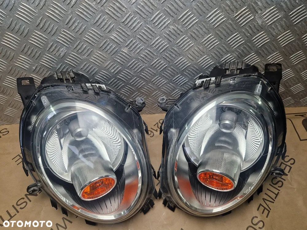 MINI ONE CLUBMAN  R56 R55 R57 LCI LIFT LAMPA REFLEKTOR PRZÓD PRZEDNIA LEWA PRAWA KOMPLET - 5