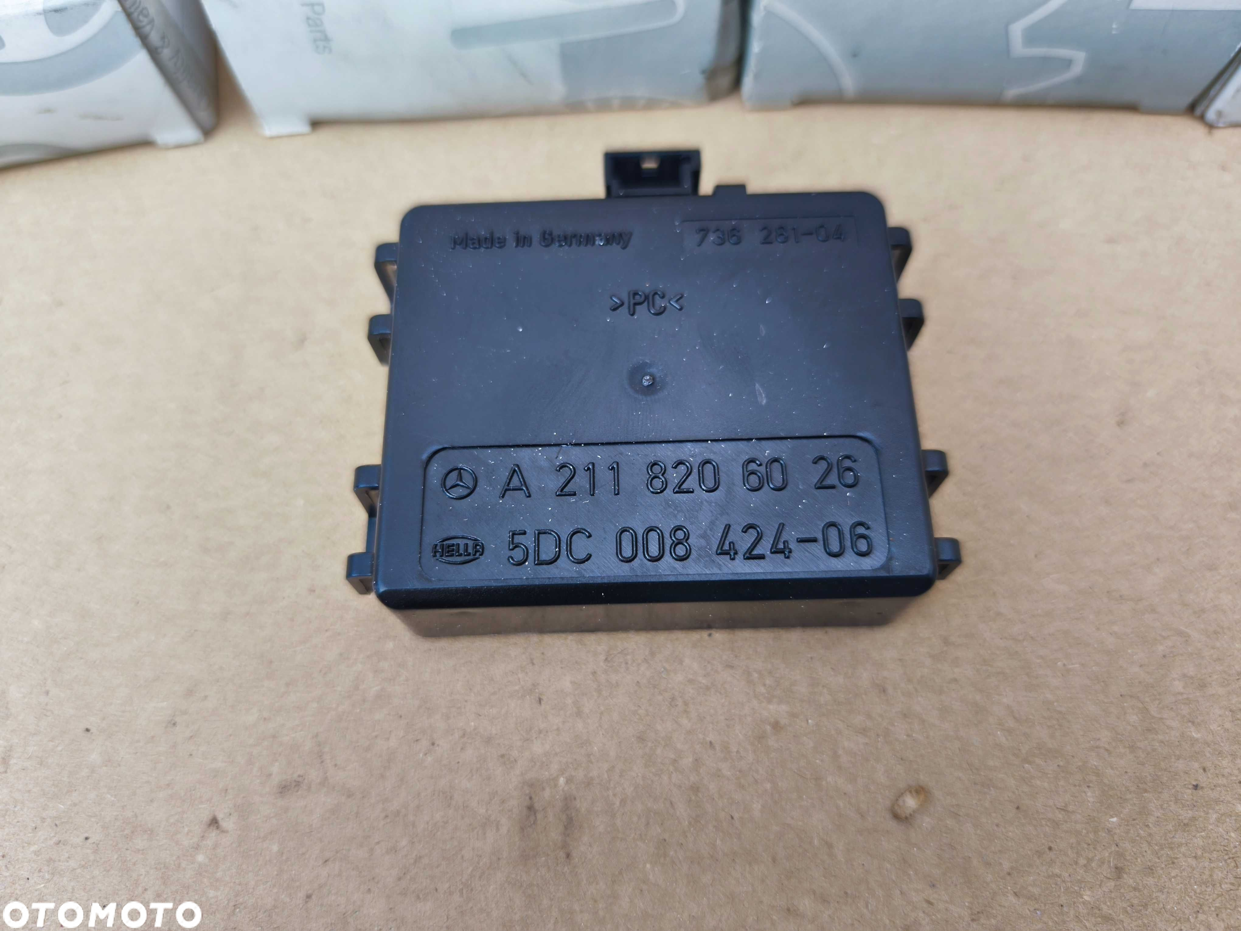 Mercedes E klasa W211 czujnik deszczu sensor NOWY 211.820.6026 - 4