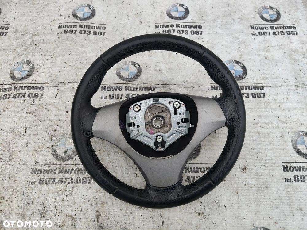 BMW E87 E81 E90 E91 Kierownica Skórzana Stan BDB - 1