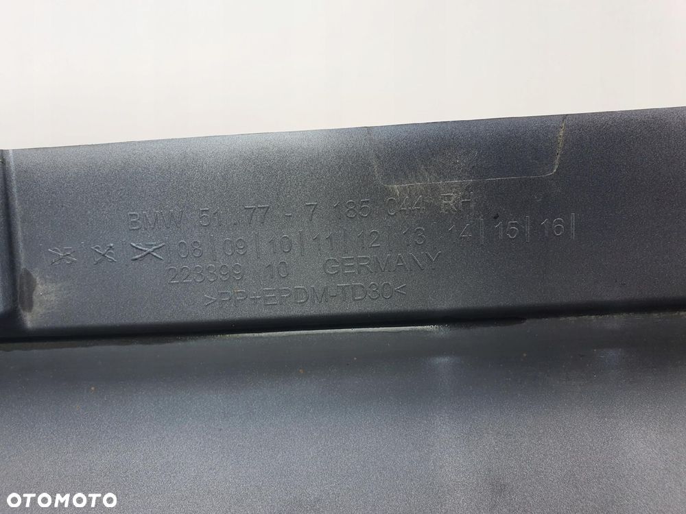 BMW F01 LISTWA PROGOWA PRAWA próg prawy 7207158 - 9