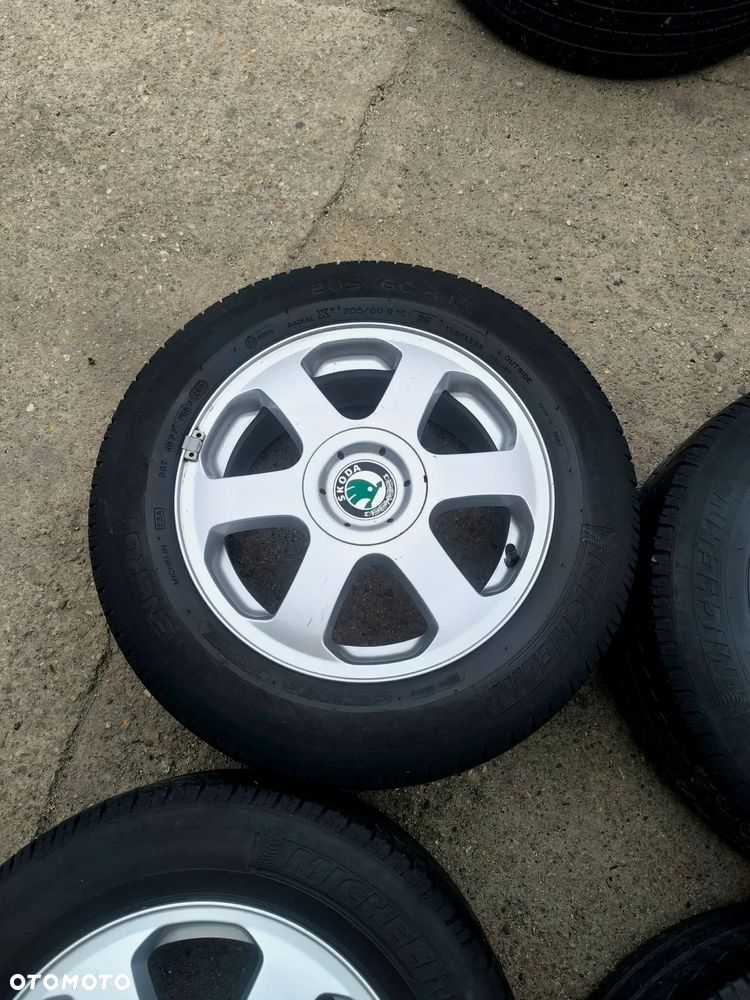 5x100 Alufelgi Felgi Aluminiowe 15 Koła Letnie Lato SKODA OCTAVIA I 1U0 FABIA ROOMSTER RAPID PRAKTIK VW SEAT AUDI Legnica ALU-RAD 4,5mm 195/65 - 7