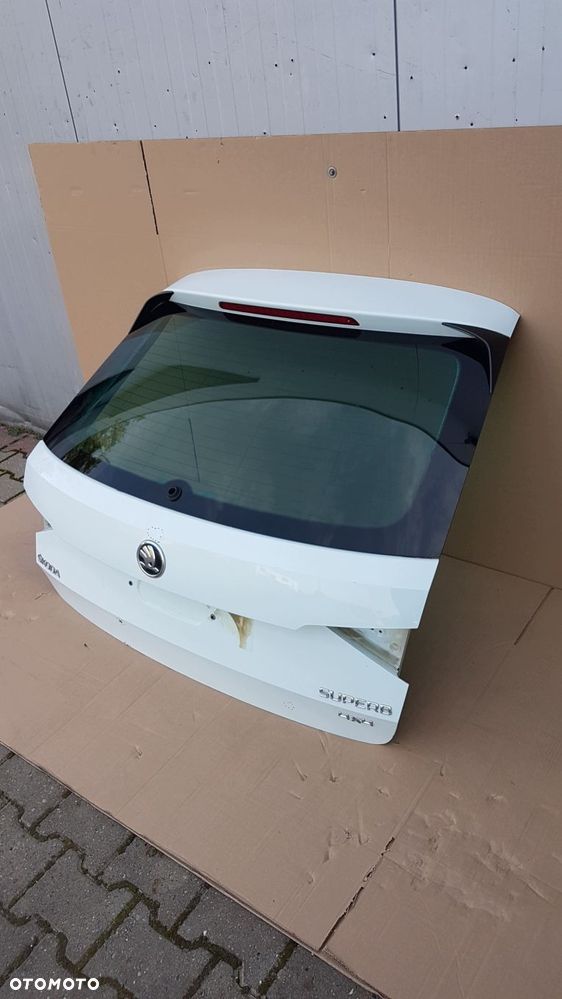 klapa bagażnika skoda superb iii kombi oryginał - 3