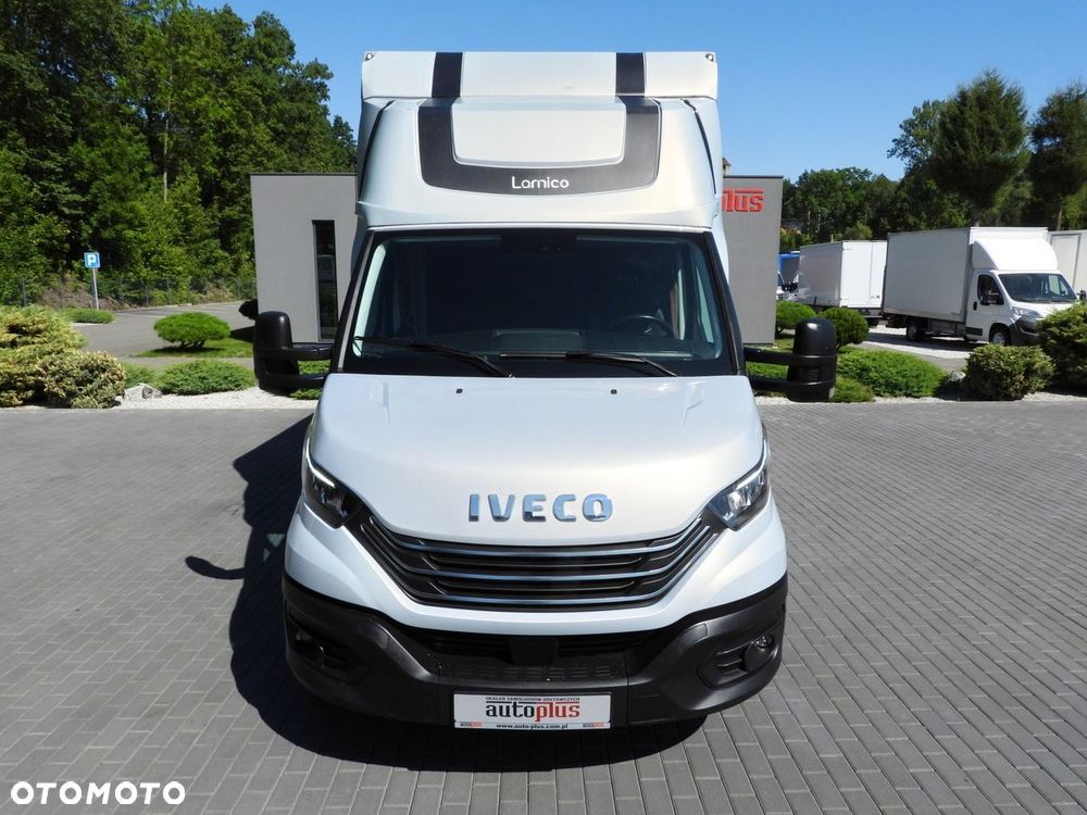 Iveco DAILY 35S18 PLANDEKA 8 PALET WEBASTO TEMPOMAT NAWIGACJA LEDY AUTOMAT HI-MATIC KLIMATYZACJA  180KM - 6