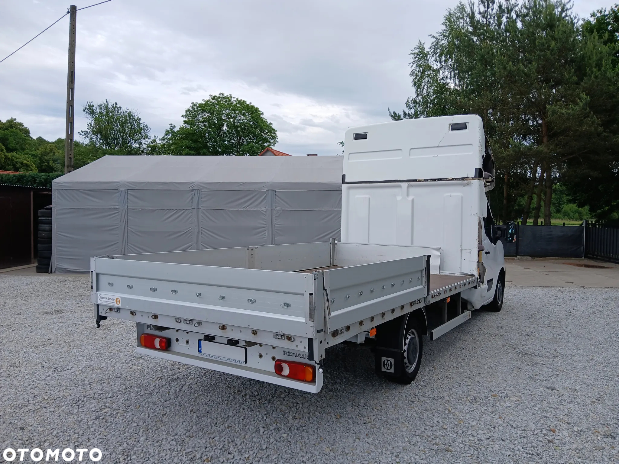 Renault Master IV 2.3Dci 163KM Twin Cab Plandeka Firana Sypialka X2 cena brutto!!! - 5