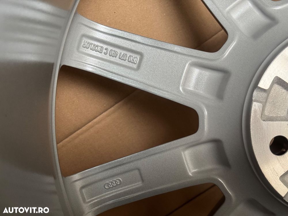 Vând jante originale Audi pe 20” noi bicolore - 6