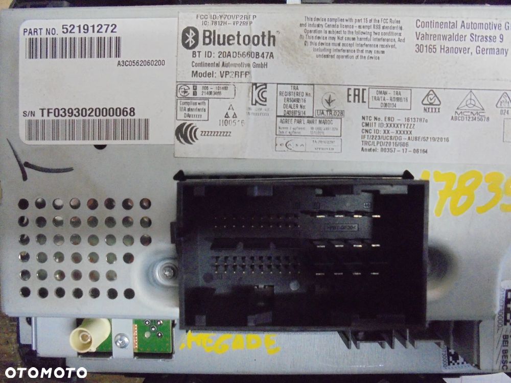 RADIO JEEP RENEGADE 521912720 - 2