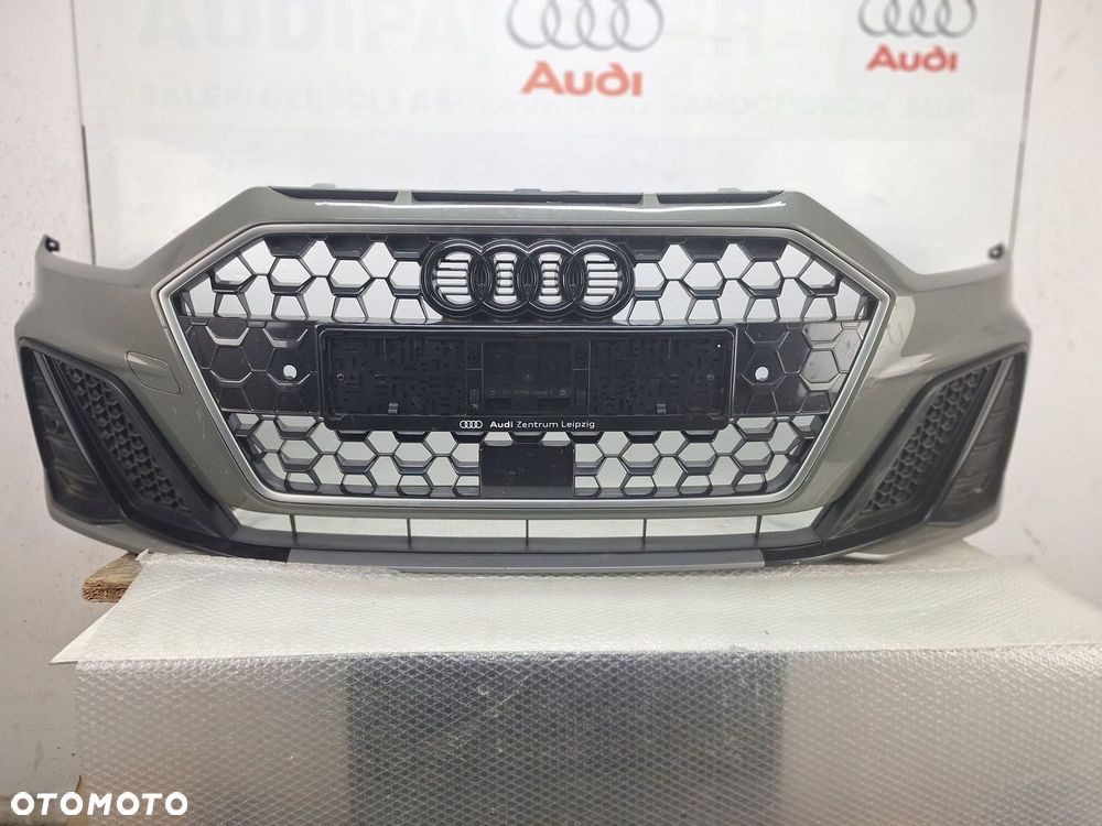 ZDERZAK AUDI A1 82A 2018-2024 ORYGINAŁ OE ASO GRILL ATRAPA KRATKI - 1