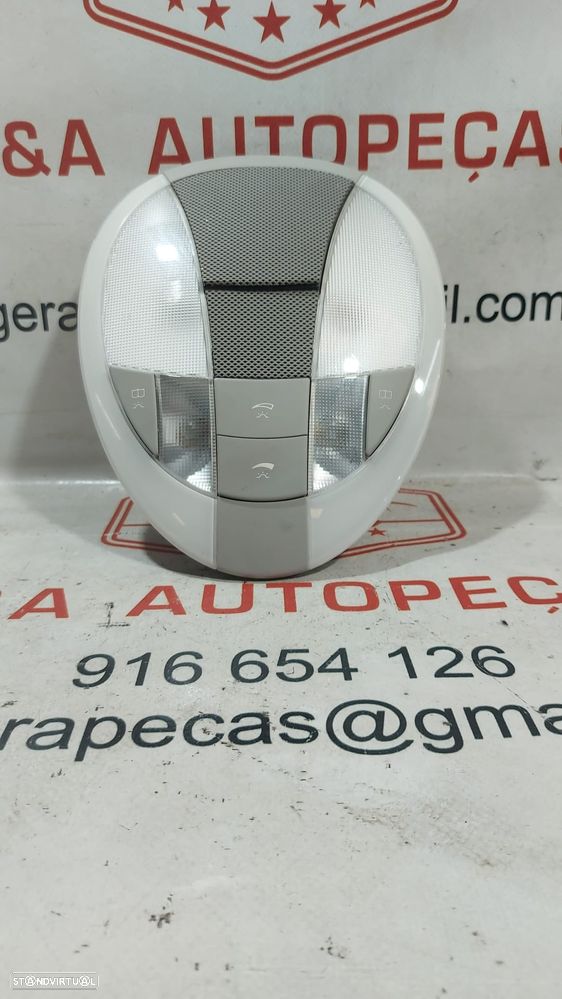 Plafonier Luz Luzes Interior Teto Tejadilho Frente Frontal Central Mercedes Benz CLS W219 Original - 2