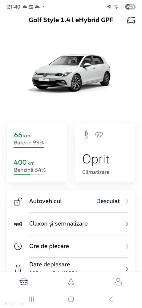 Volkswagen Golf 1.4 eHybrid OPF DSG Style - 15