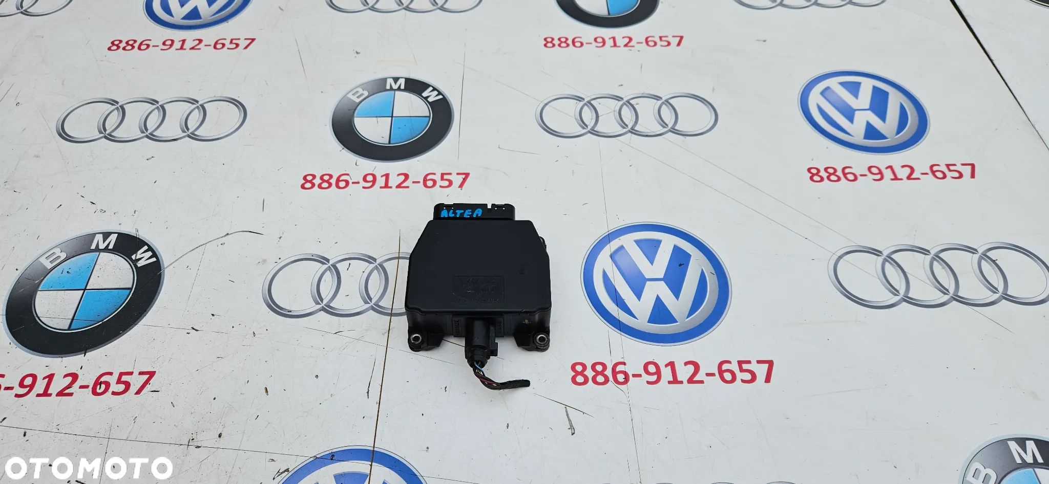 Seat Altea 5P VW Touran I 1T Przetwornik ciśnienia Blok zaworów magnetycznych Zawór magnetyczny Wielozawór 6Q0906625 - 1