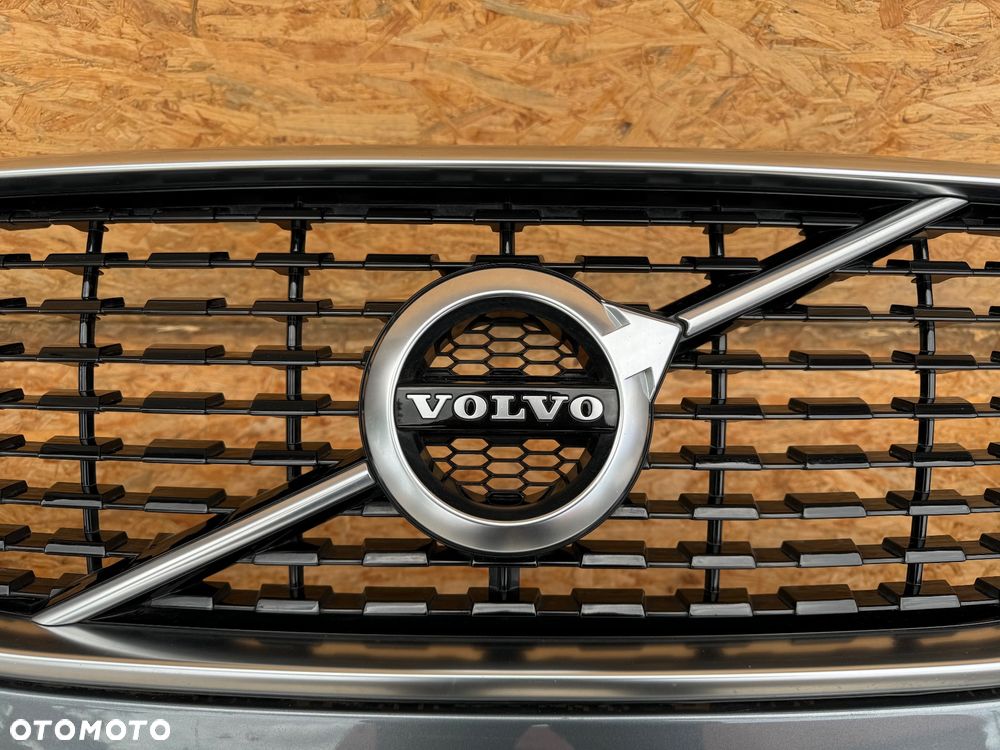 ZDERZAK PRZÓD PRZEDNI VOLVO XC60 II 2 17+ R-DESIGN 4PDC GRILL KRATKA ŚRODKOWA 31449127 32296071 31425534 ORYGINAŁ - 8
