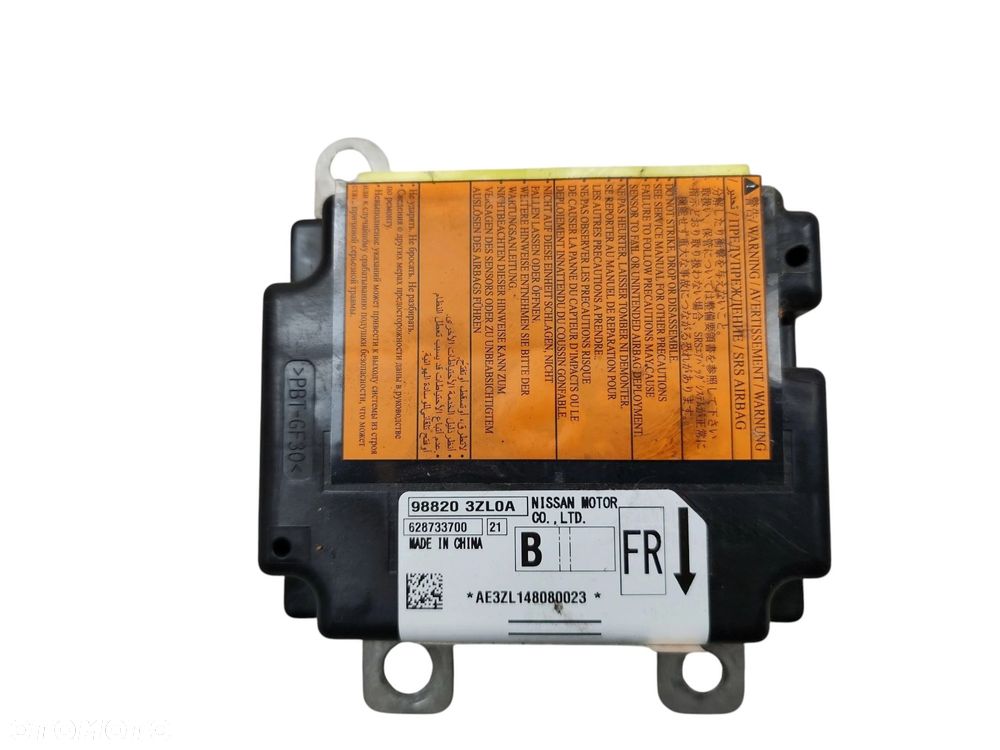 MODUŁ AIRBAG NISSAN PULSAR (2014-2018) 1.2 DIG-T 115KM 98820-3ZL0A - 1