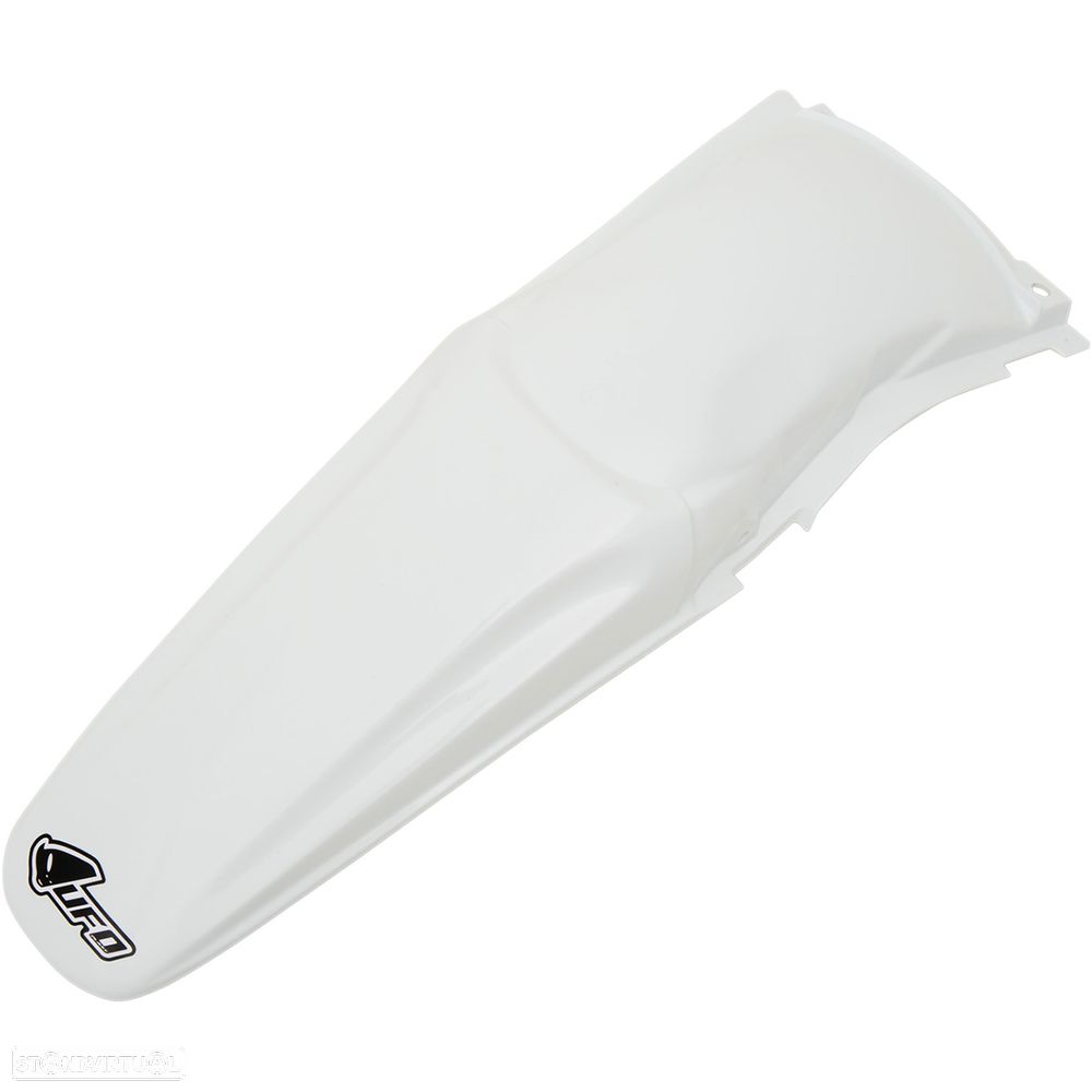 guarda lamas traseiro ufo branco honda cr 125 / 250 - 1