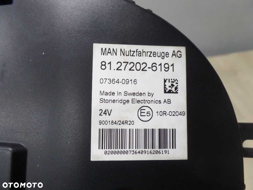 MAN TGL TGM TGA 8-180 LICZNIK ZEGAR DESKA ROZDZIELCZA 81272026191 - 6