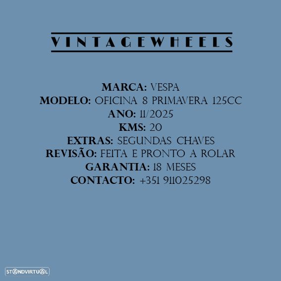 Vespa 125 Primavera Oficina 8 - 14