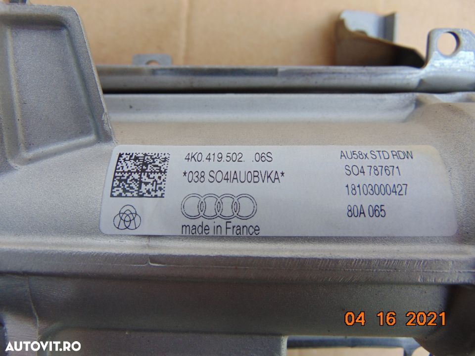 Coloana volan Audi A6 4k C8 ax volan coloana audi a6 c8 4k - 2