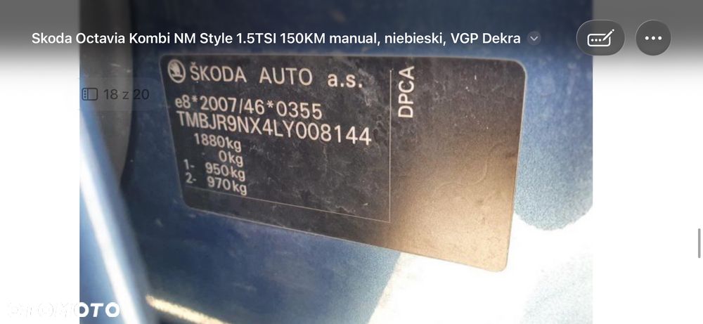 Skoda Octavia 1.5 TSI GPF ACT Style - 24