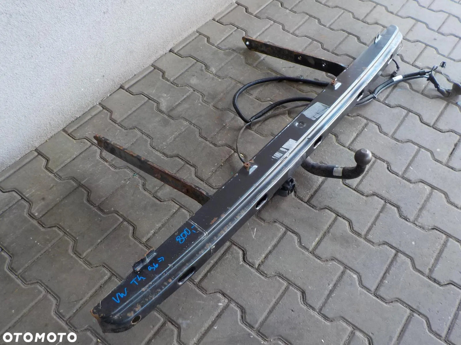 VW T4 HAK HOLOWNICZY Z BELKĄ ORYGINAŁ - 4
