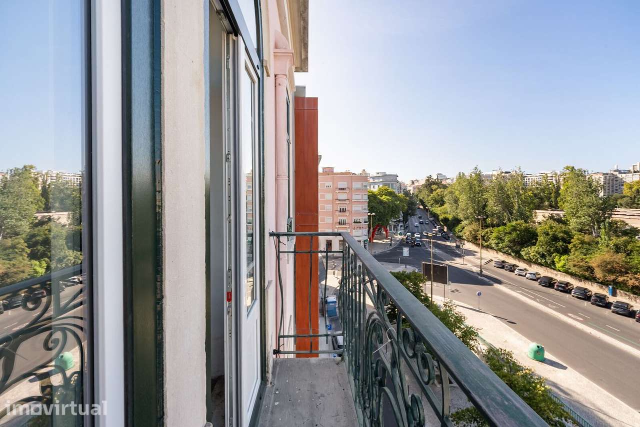 Penthouse T2 com vista, Gulbenkian, Lisboa - Grande imagem: 3/33