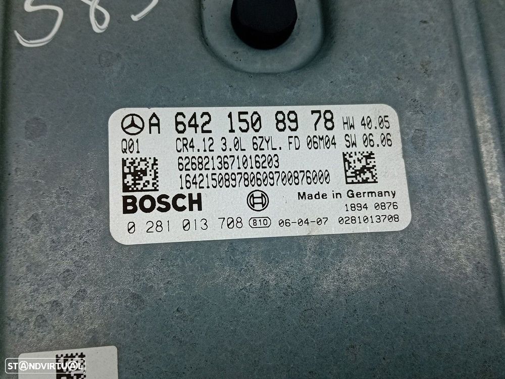 Centralina motor / ECU MERCEDES-BENZ CLS (C219) - 4