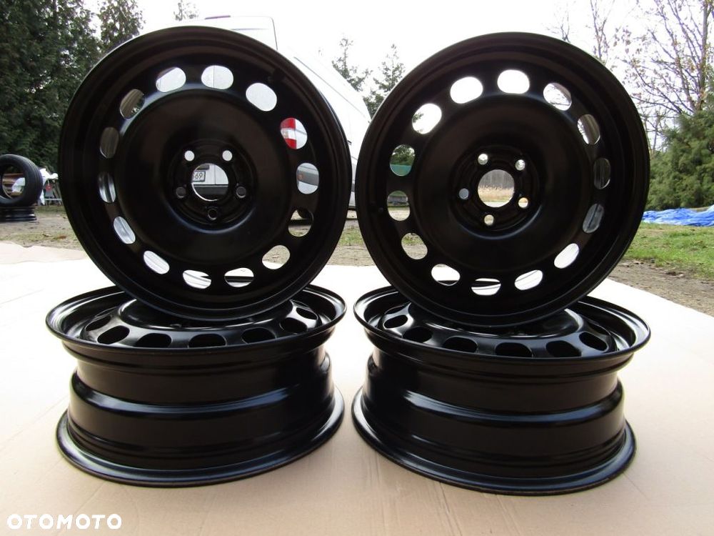 1x Felga Stalowa 16 Seat Arona Ibiza IV 6j 5x100 ET45 / oryginał - 5