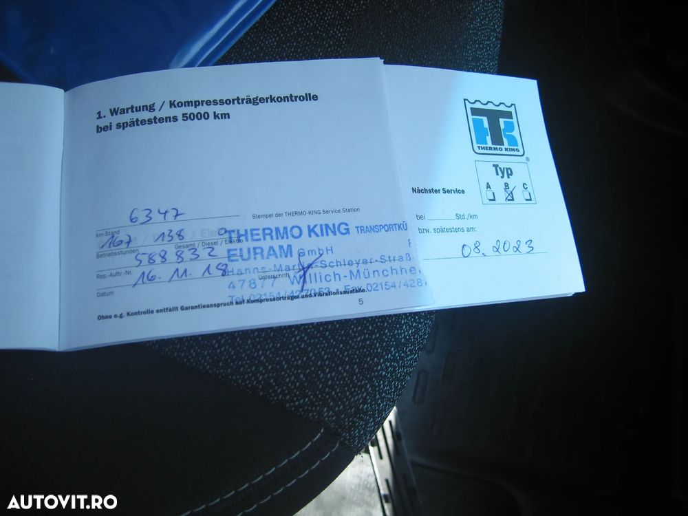 Fiat DUCATO , FRIG THERMO KING , AC. - 34