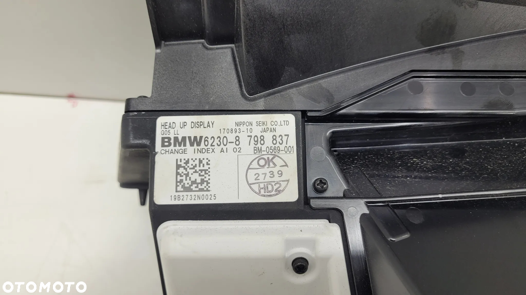 HEAD UP WYSWIETLACZ BMW X5 G05 X7 G07 F95 8798837 - 6