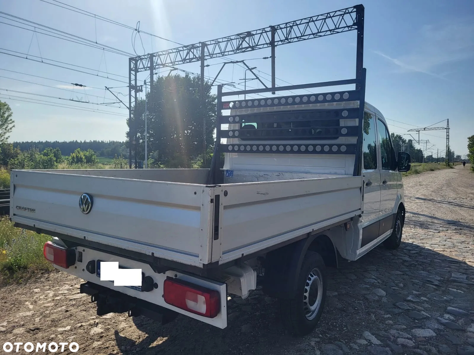 Volkswagen Crafter doka 2019r 2.0 SALON 140 KM I wł 7 osób osobowy Idealny - 8
