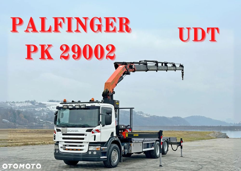 Scania P 420 * PLATFORMA 6,80 m * PK 29002 + PILOT * STAN BDB - 1