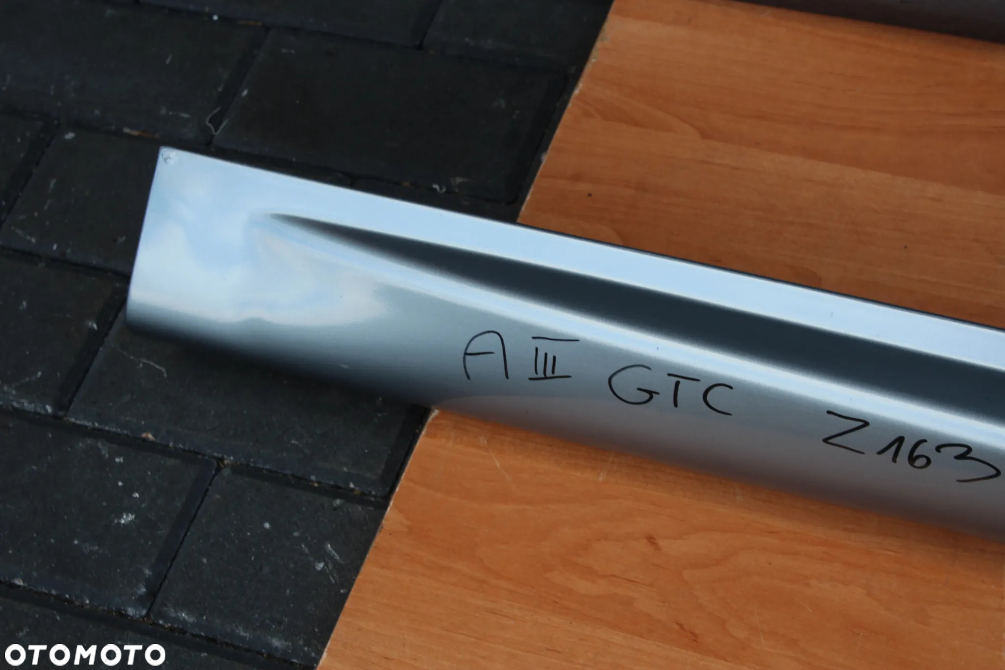 LISTWA LISTWY PROGOWE LEWA PRAWA OPEL ASTRA H GTC Z163 IRMSCHER KOMPLET - 6