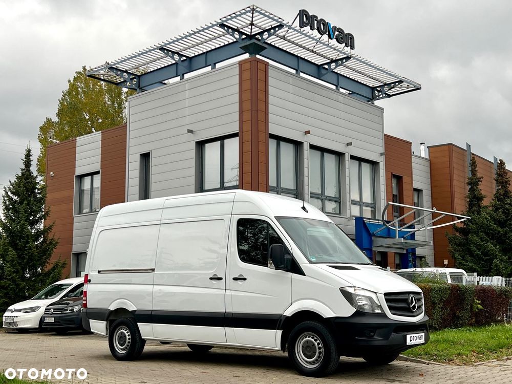 Mercedes-Benz SPRINTER 316 CDI L2H2 ŚREDNIAK FABRYCZNY LAKIER 3500KG NA HAKU