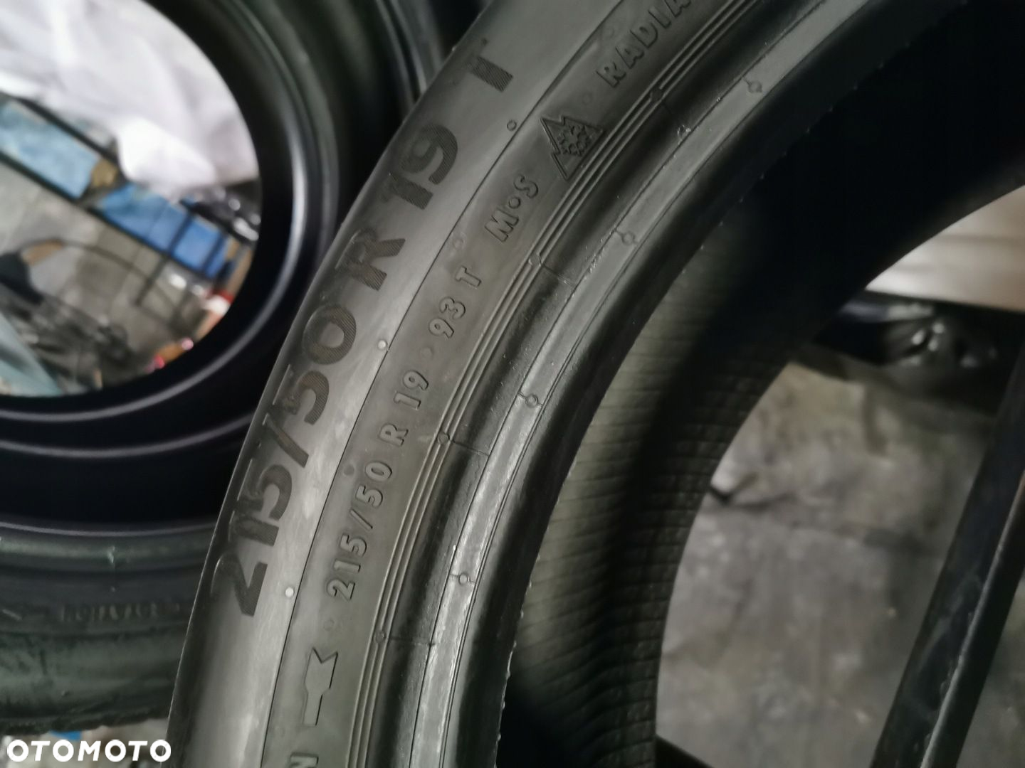 215/50R19 continental 2022 opony cało 7mm 4772 - 5