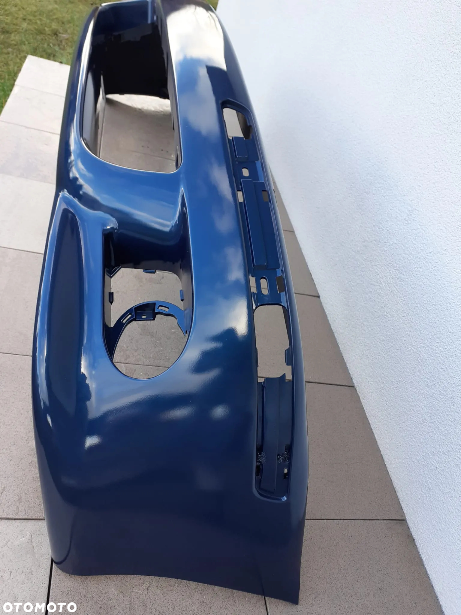 ZDERZAK BMW E39 M PAKIET TOPASBLAU SPRYSKI PDC PRZEDNI PRZÓD ORYGINALNY WYSYŁKA BDB - 6