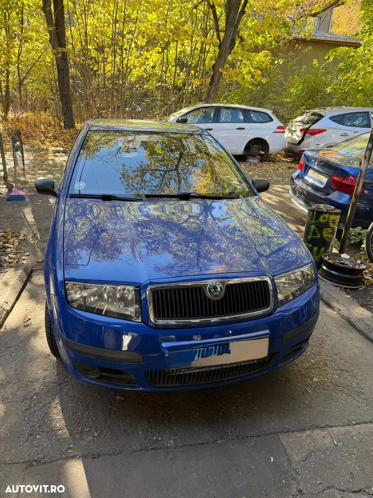 Dezmembrez Skoda Fabia 1 facelift albastru 2006 1,2 benzina BME BMD - 5