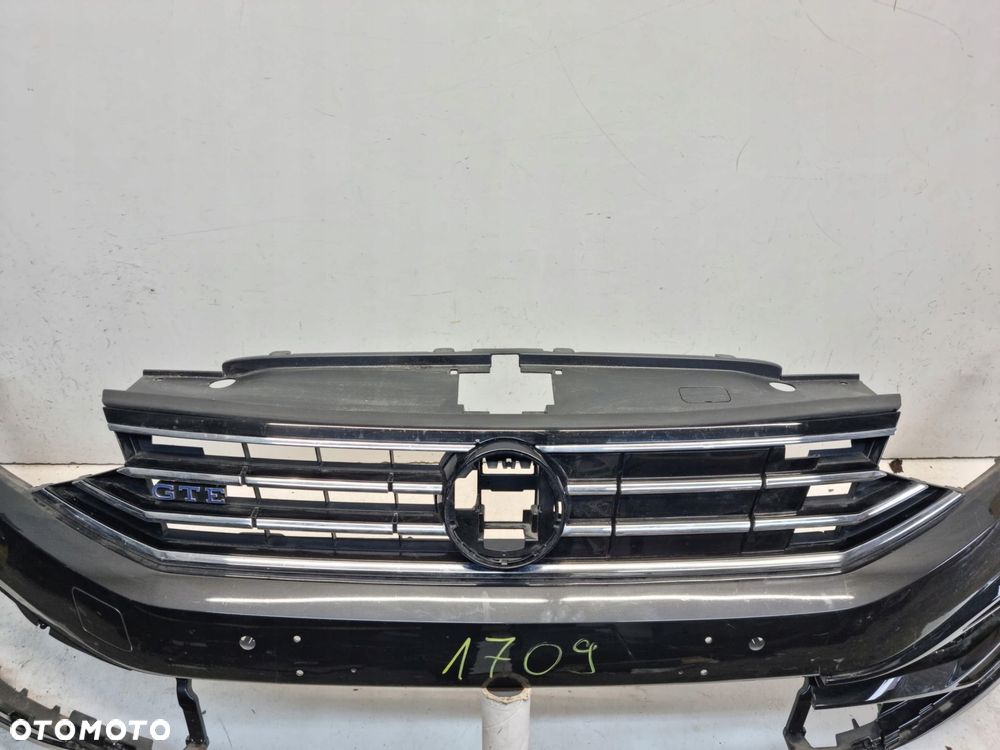 vw passat b8 lift gte 3g0 zderzak przód przedni grill - 4