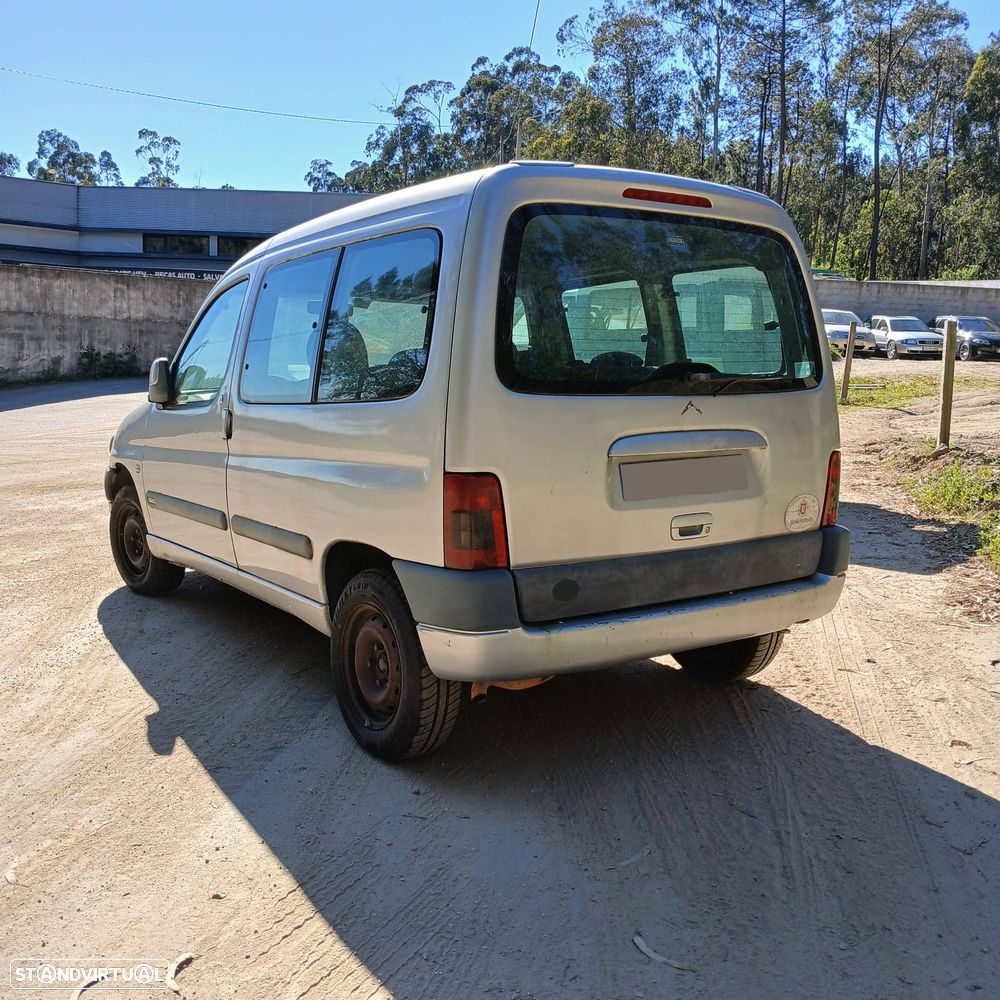 Citroen Berlingo 1.9D de 2000 - Peças Usadas - 4