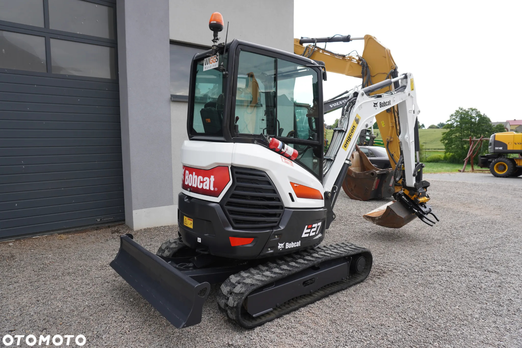 Bobcat E 27 Rototilt / Szczypce / - 8