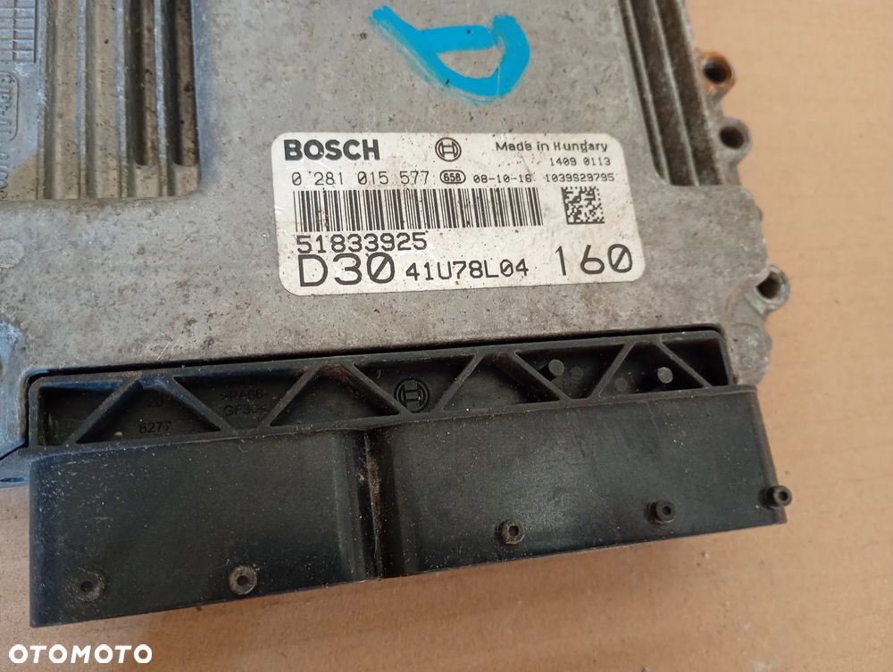 DUCATO BOXER JUMPER 3,0JTD 3,0HDI 06-11 sterownik silnika komputer 0281015577 51833925 - 2