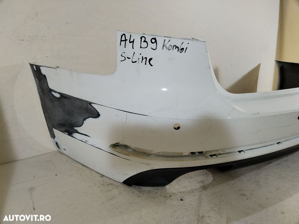 Bara spate Audi A4 B9, combi, S-Line, 2017, 2018, 2019, 2020, 8W9807511M - 8