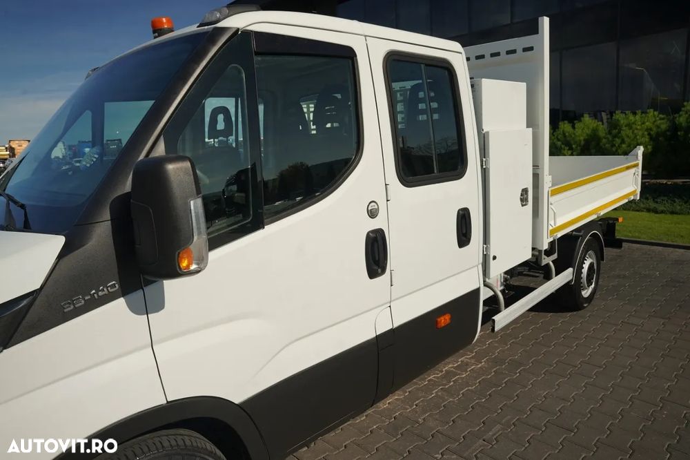 Iveco DAILY 35-140 / BASCULABILĂ - 2,6 M / CABINĂ DUBLĂ - 6 LOCURI / MANUALĂ / EURO 6 - 20