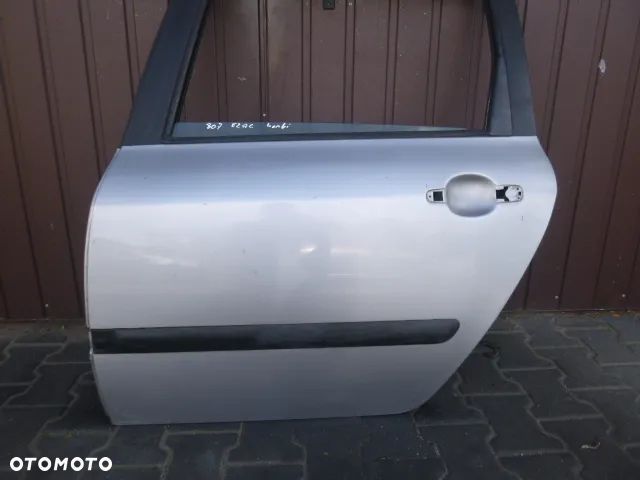 DRZWI LEWY TYŁ LEWE TYLNE PEUGEOT 307 01-05 KOLOR EZAC - 4