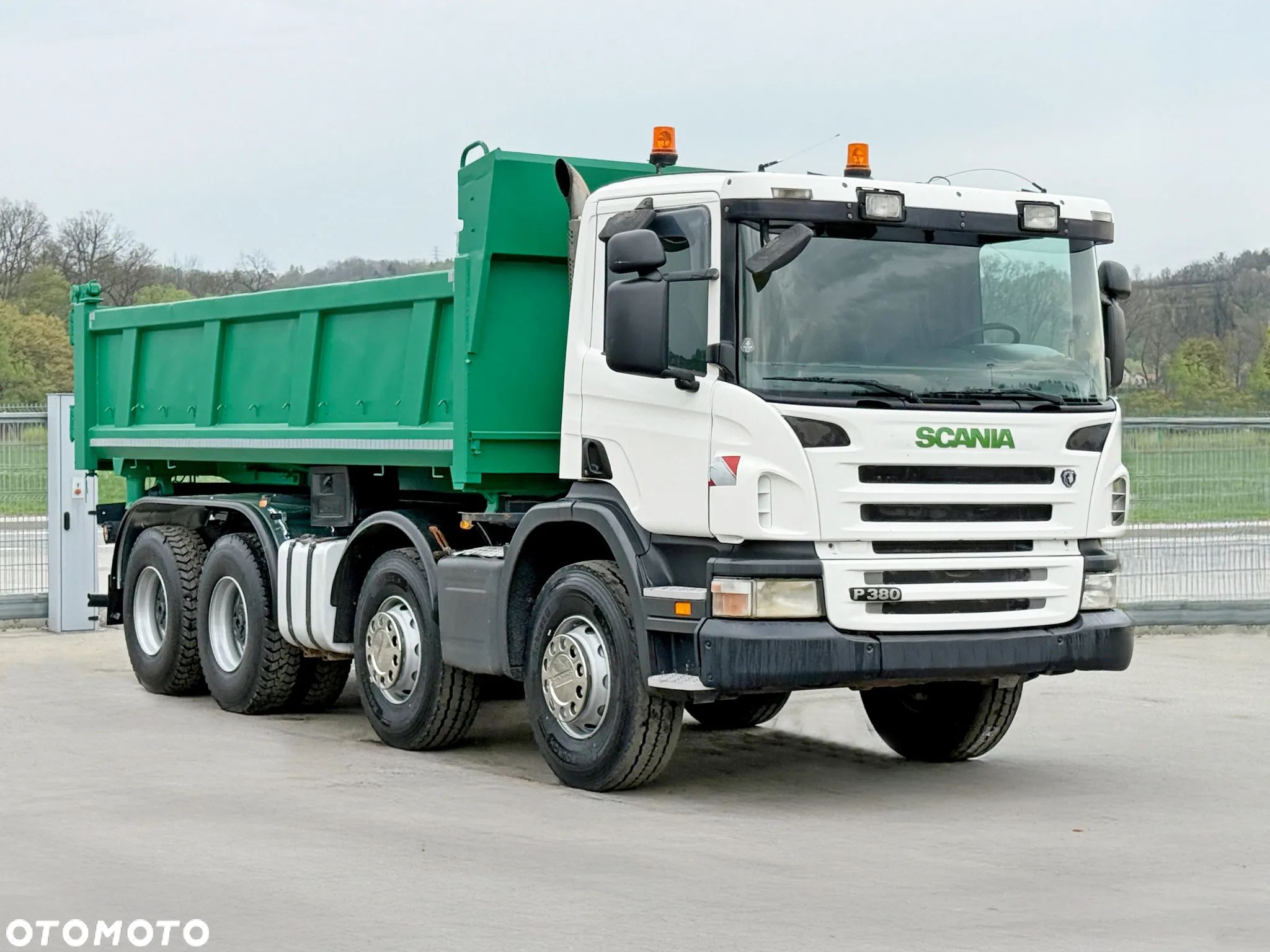 Scania P 380 * WYWROTKA 5,70 m + BORDMATIC * 8x4 * STAN BDB - 1