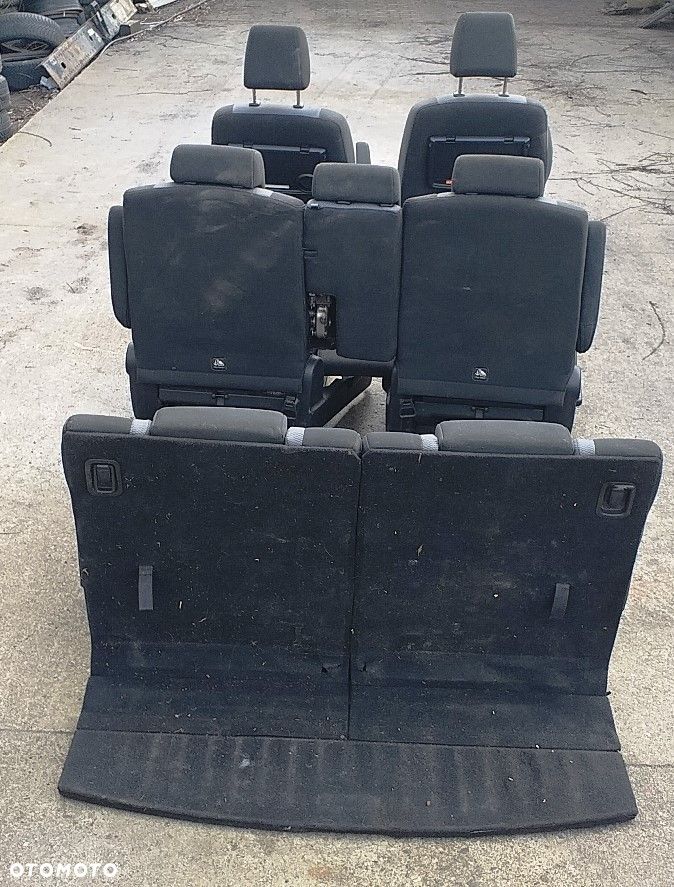 Fotel kierowcy pasażera kanapa 3 rzędy 7 osób Mazda 5 - 5