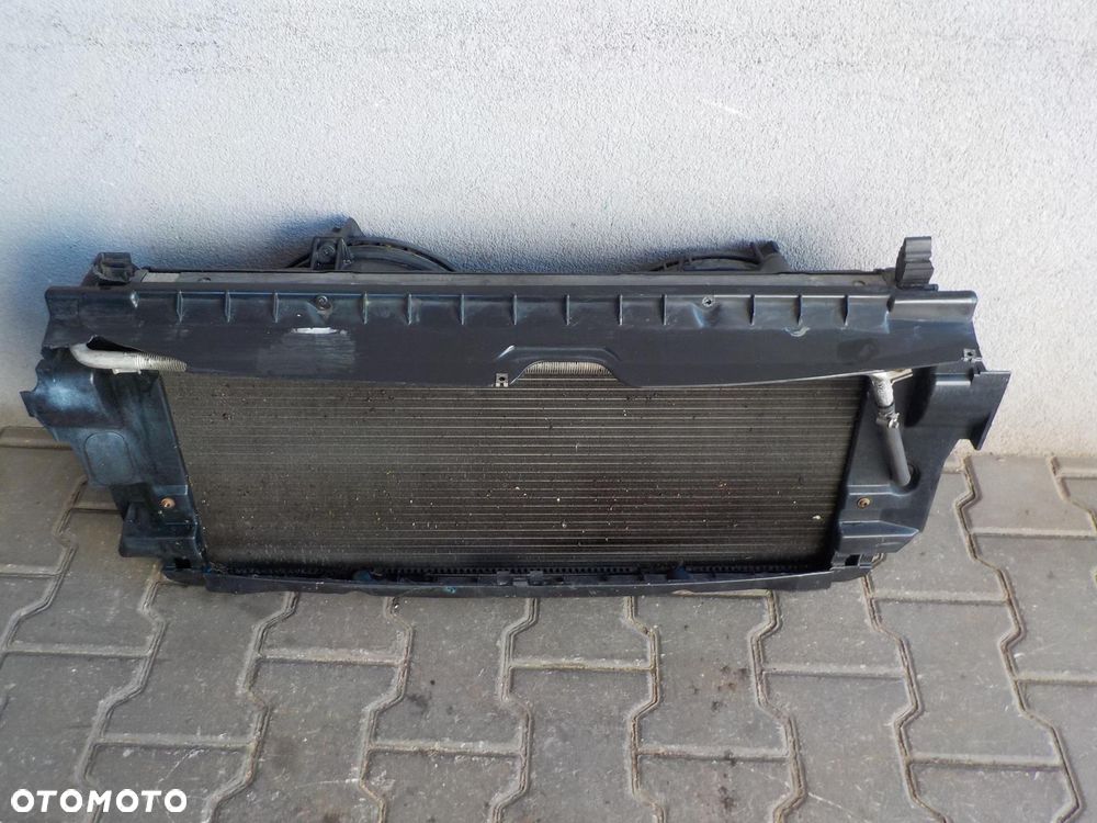 VW T4 1.9 2.4 2.5 CHŁODNICA WODY  WENTYLATORY KOMPLET STARY PRZÓD - 2