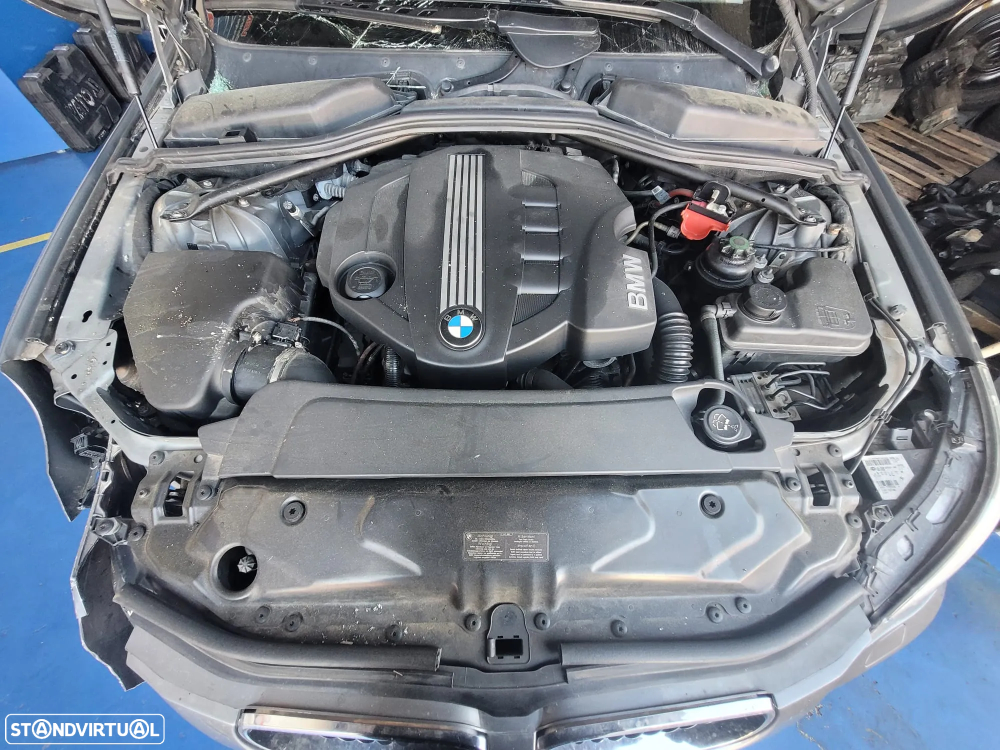 BMW 520 D Restyling de 2010 ás peças - 8