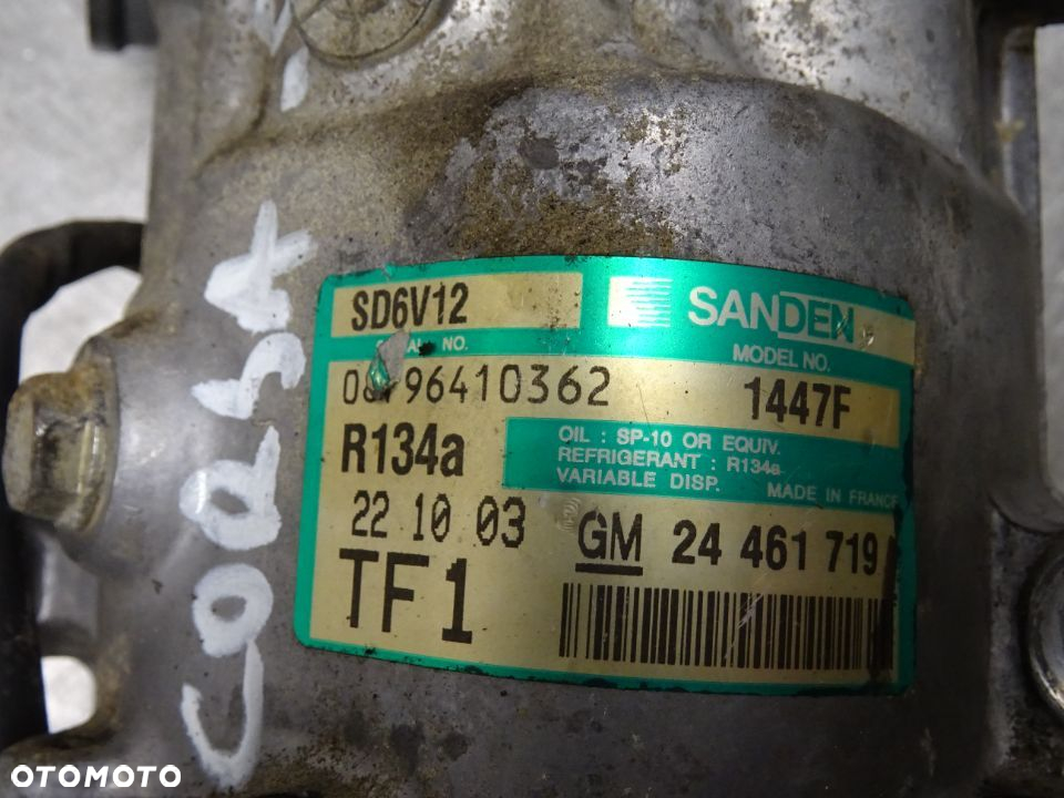 OPEL CORSA C 00-03 SPRĘŻARKA KLIMATYZACJI 24461719 - 4