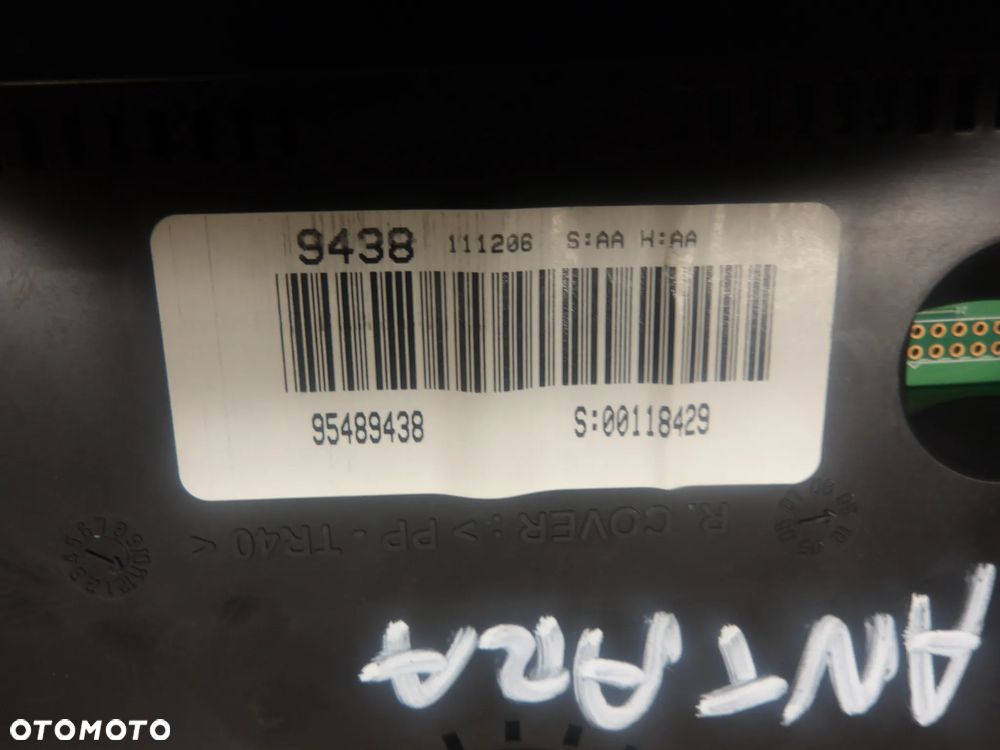 OPEL ANTARA 2.2D 06-10 LICZNIK ZEGARY 95489438 - 6